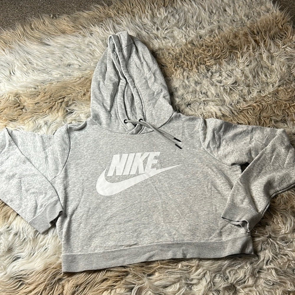 Nike Heather Gray Hoodie